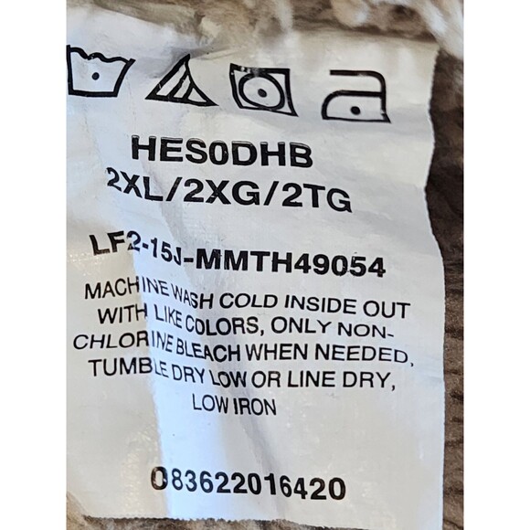 Wrangler 2XL Men's 90's Vintage Soft Denim Sherpa Lined Button Up Shirt Jacket - Picture 6 of 11